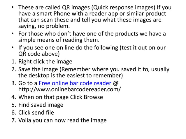 How To Read A Qr Code Without A Smart Phone