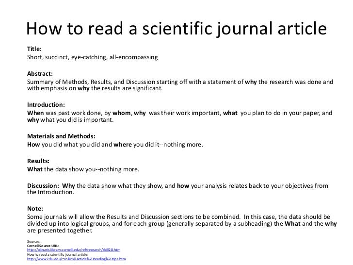 How to Write a Journal Article Review APA Style