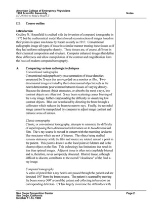 Head Ct Notes.pdf How to read ct | PDF