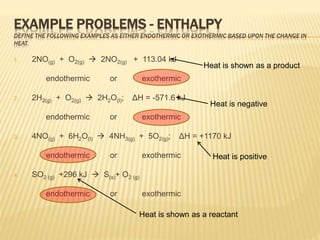 Enthalpy Formula Example Problems How to Read Potential Energy Diagrams | PPTX