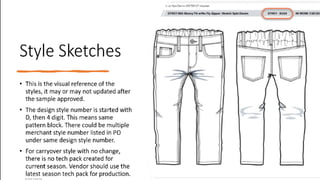 How to read Tech pack (PLM) any customer