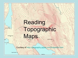 How to read topographic maps