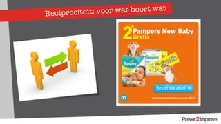Reciprociteit: voor wat hoort wat
 