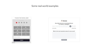 Some real-world examples
 