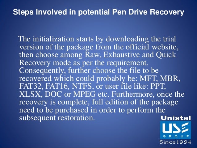 How To Recover Deleted Data From Pen Drive