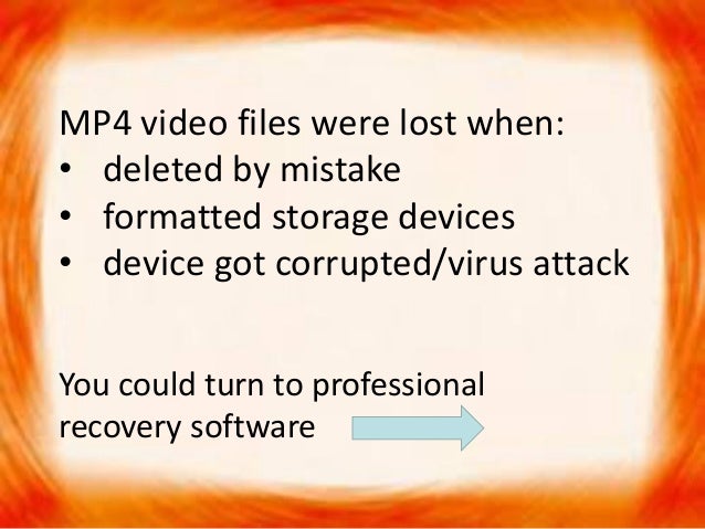 how to repair datamoshed videos mp4
