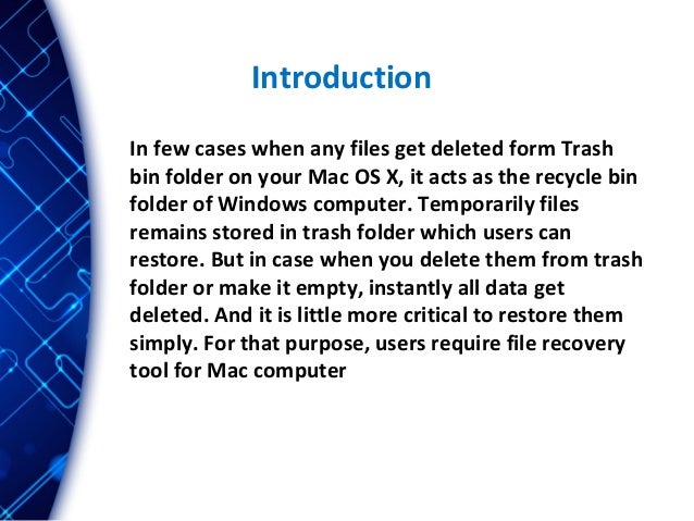 mac trash folder