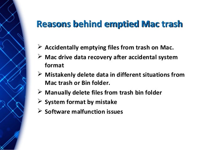 where is mac trash folder
