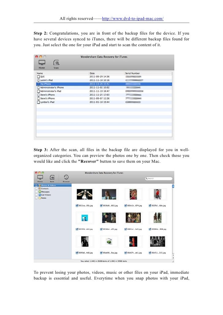 Mac recover photos from trash