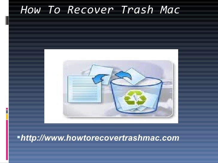 Restore files from trash mac padslio