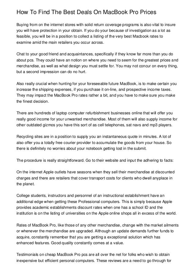 Best Mac Prices Best Mac Prices