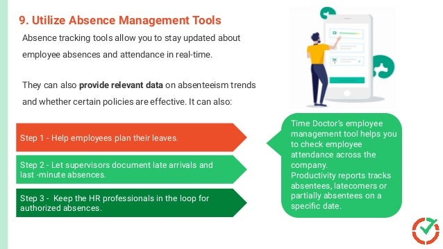 How to Reduce Absenteeism at your Workplace - 13 Proven Tips | PDF