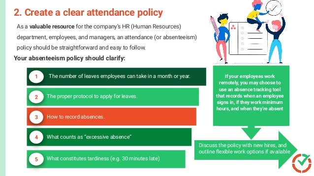 How to Reduce Absenteeism at your Workplace - 13 Proven Tips | PDF