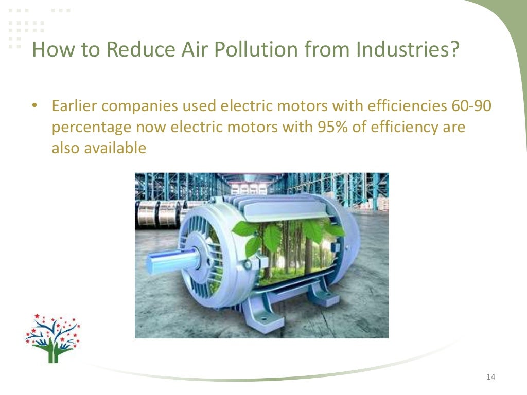 How To Reduce Air Pollution In Industries