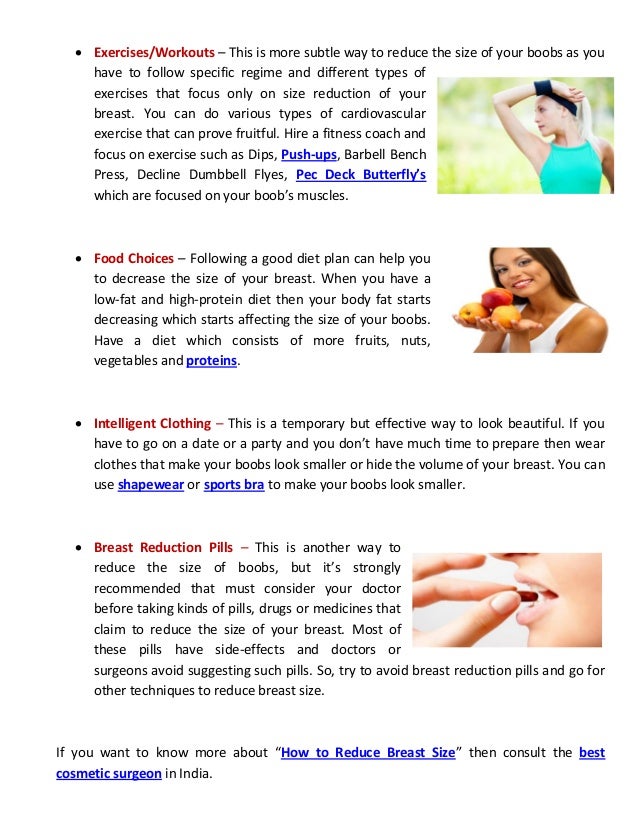 how to reduce breast size heres what you should do smallest breast size