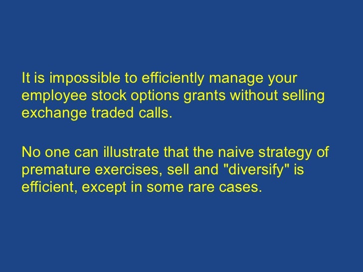 how can stock options be used to reduce risk