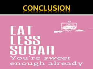 How to reduce sugar intake