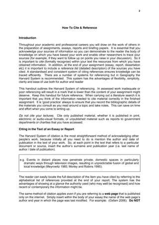 How to reference | PDF