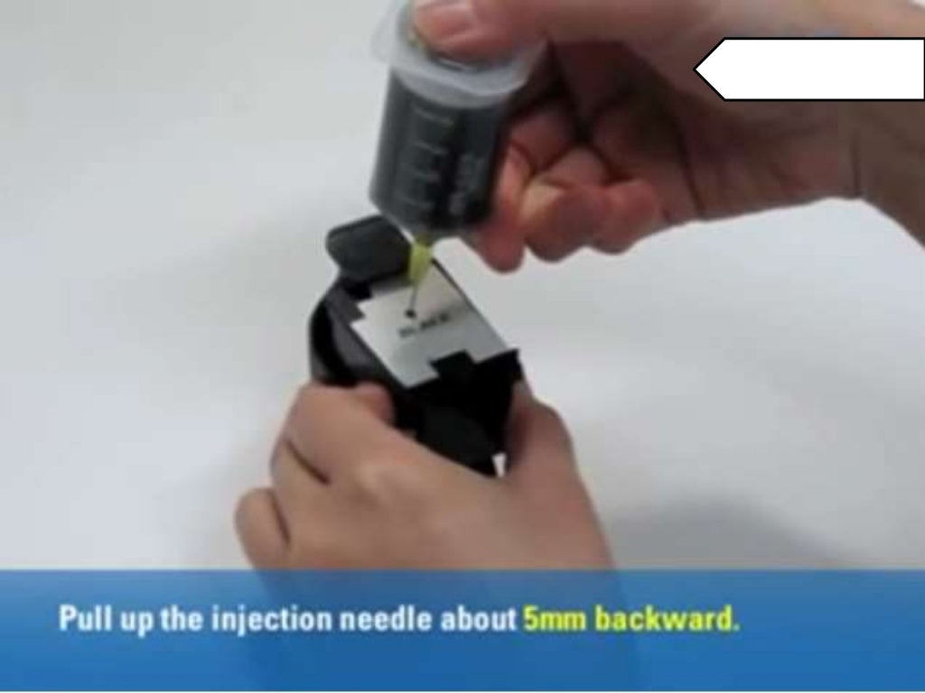 How To Refill HP 61XL Black Ink Cartridge