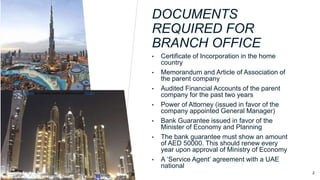 How to register a company in dubai | PPTX