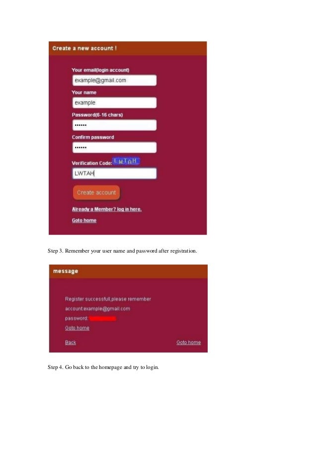 How to register for vpc 100 pincode calculator