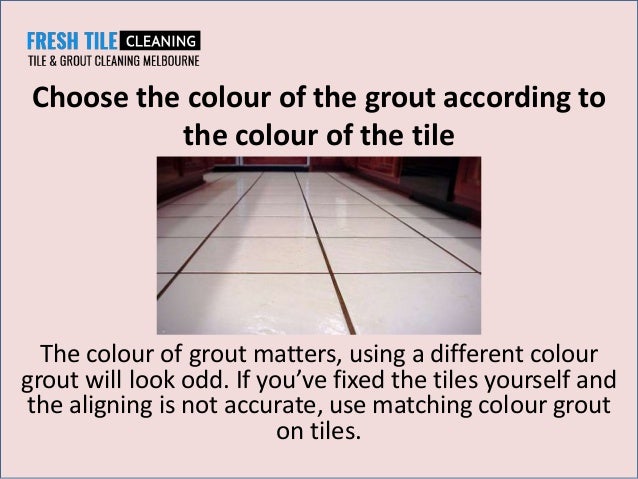 How To Regrout The Floor Tiles