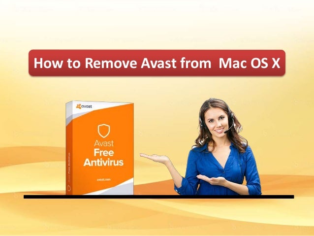 how to uninstall avast mac osx