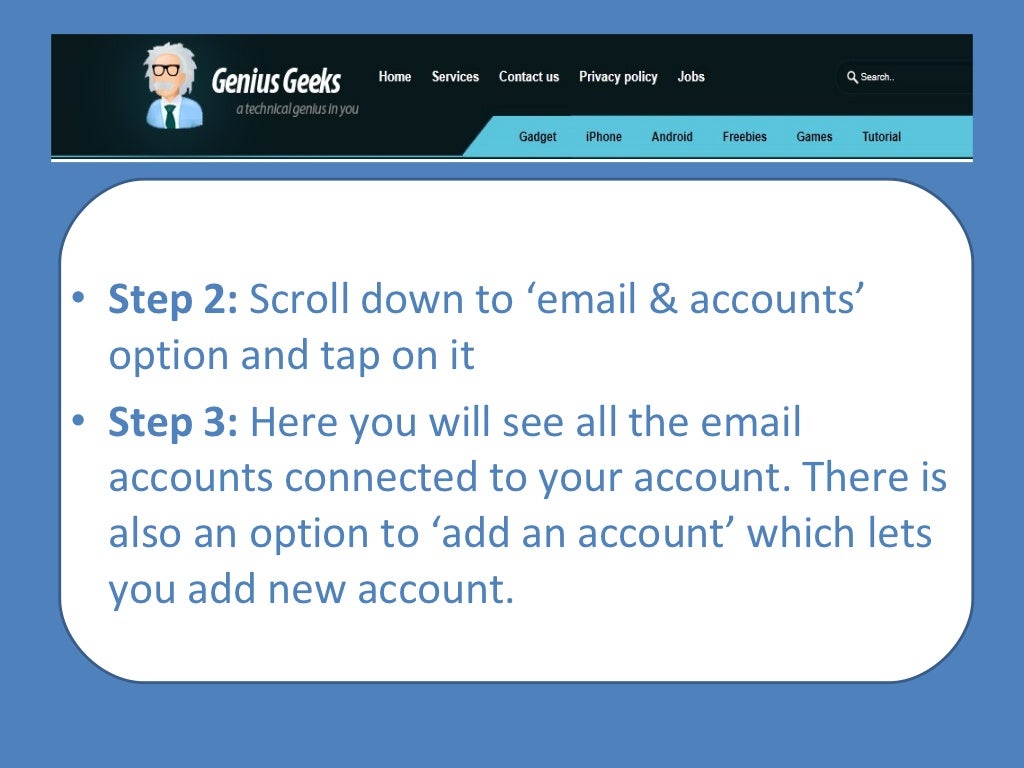 How To Remove Email Account From Windows Phone