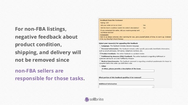How to Remove Negative Feedback on Amazon Slide 13