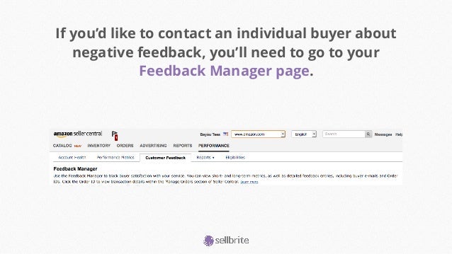 How to Remove Negative Feedback on Amazon Slide 18
