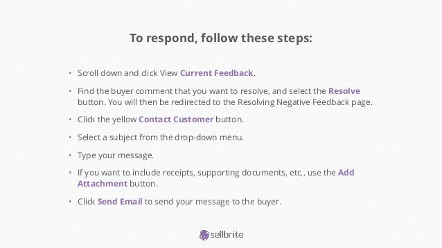 How to Remove Negative Feedback on Amazon Slide 19