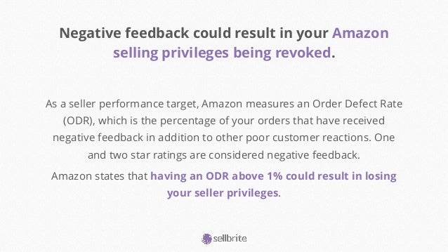 How to Remove Negative Feedback on Amazon Slide 7