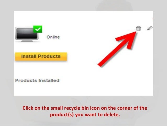 delete norton account