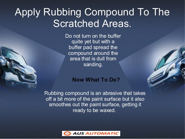 How To Remove Scratches From Car