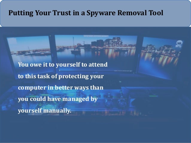 How to remove spyware from your computer