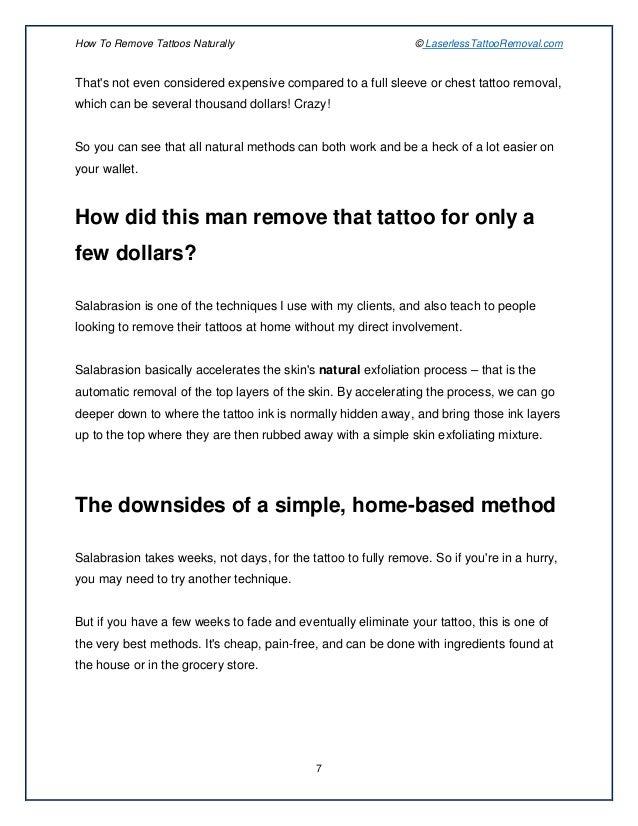 how to remove tattoos naturally how to remove tattoos naturally