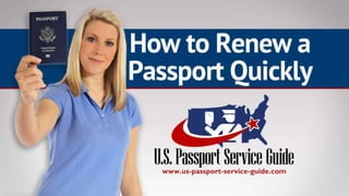 How to Renew a Passport Quickly