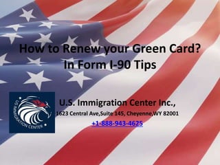 How to renew your green card