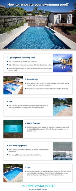 How to renovate your swimming pool