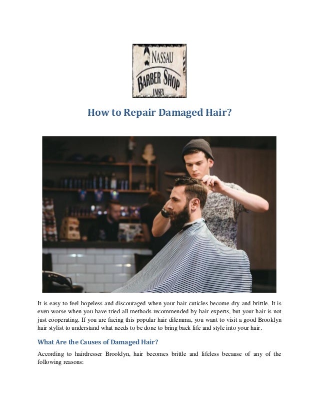 How To Repair Damaged Hair