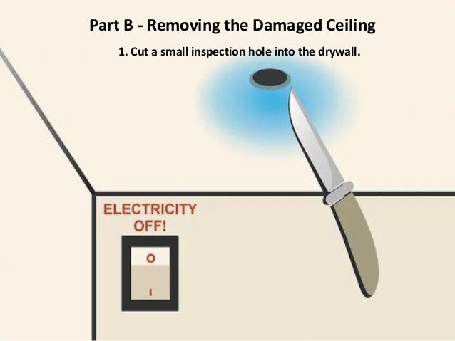 How To Repair Amp Restoration Leaking Ceiling