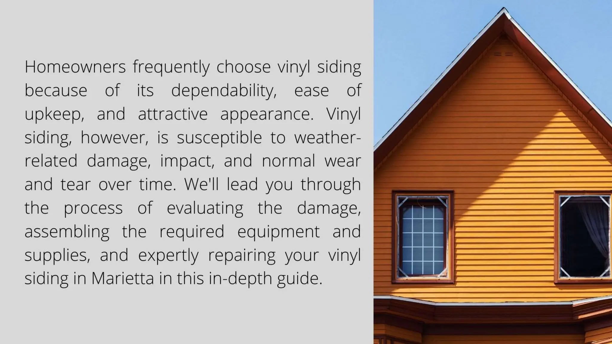 How to Repair Vinyl Siding Without Replacing: DIY Guide