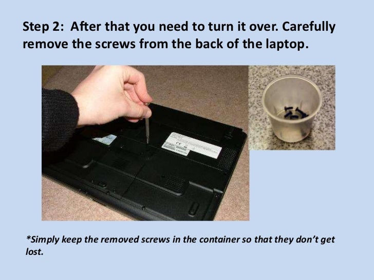 How to replace laptop screen
