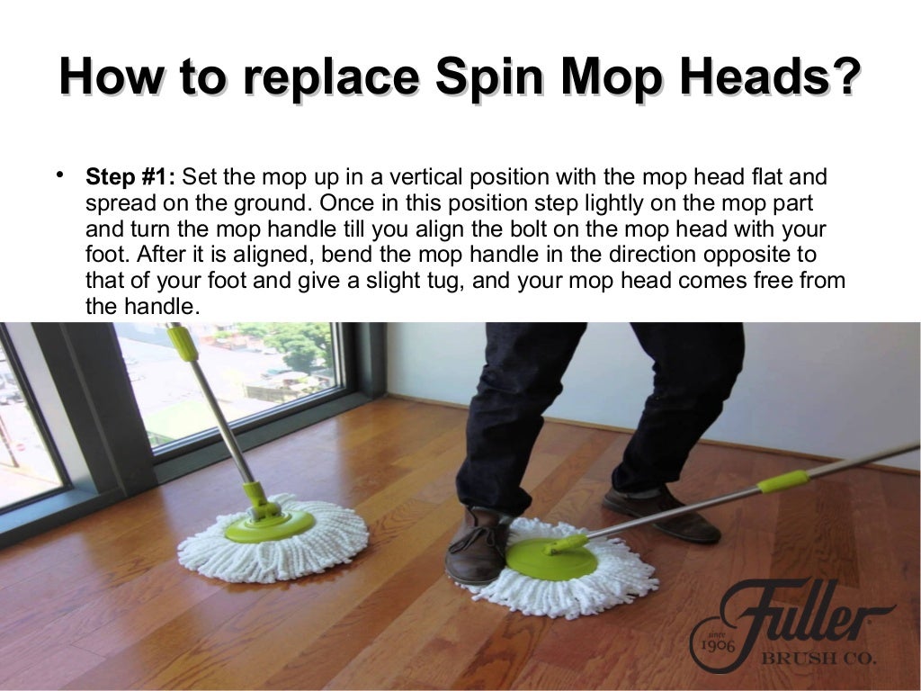 How to Replace Spin Mop Heads