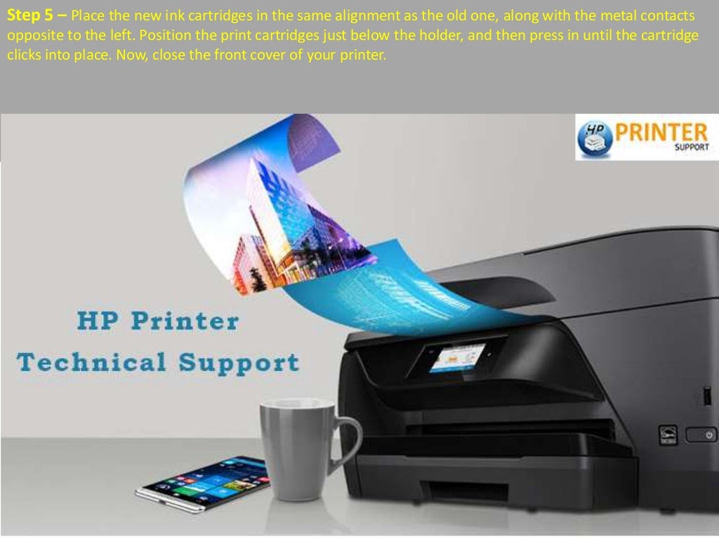 How to replace the ink cartridges on an hp 5650 printer