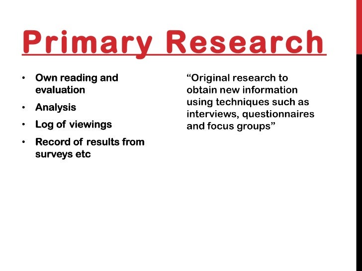 How to Research