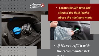 Sprinter Def Fill Line How to Reset '10 Starts Remaining' Warning in Sprinter | PPTX