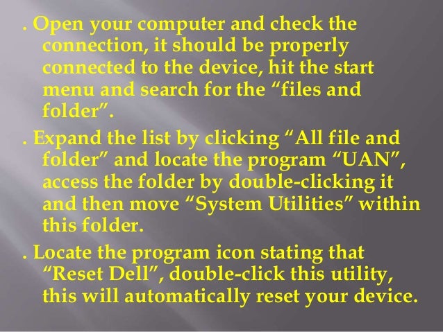 How to Reset Dell Printer to Its Default Factory Settings?