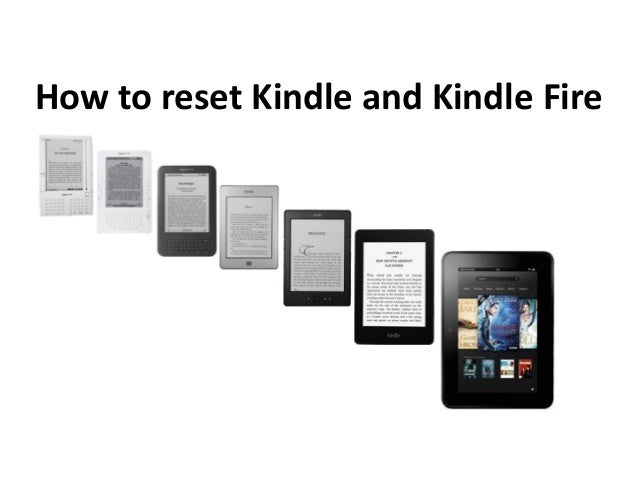 how to reset kindle 1st generation