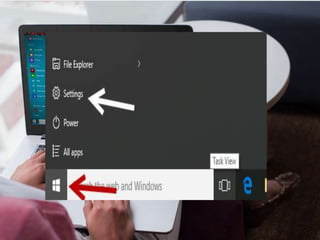 Windows 10: How to reset default settings | PPTX